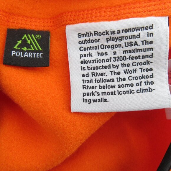 Nike ACG Wolf Tree Thermal Vest Polartec Orange Mens Size Medium NEW - Picture 14 of 15